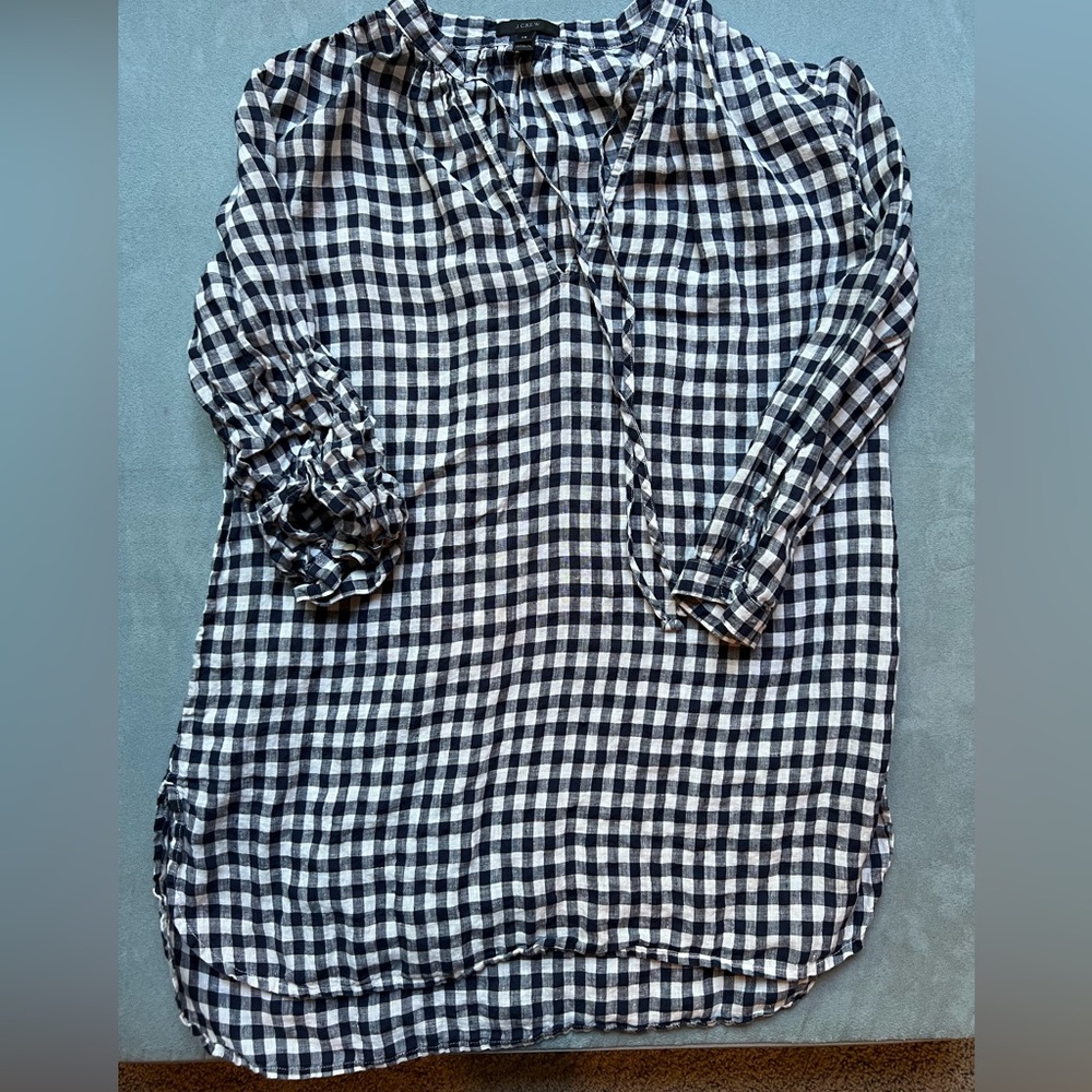 J. Crew Linen Tunic